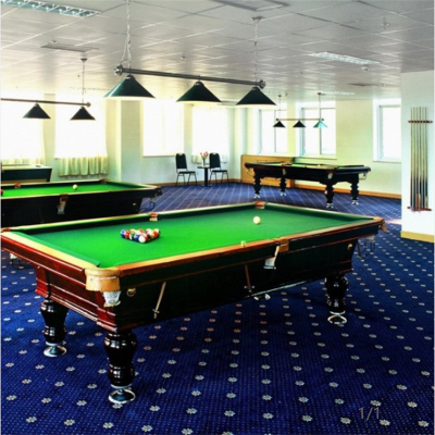 Polypropylene Wilton Machine Made Billiards Room Carpet