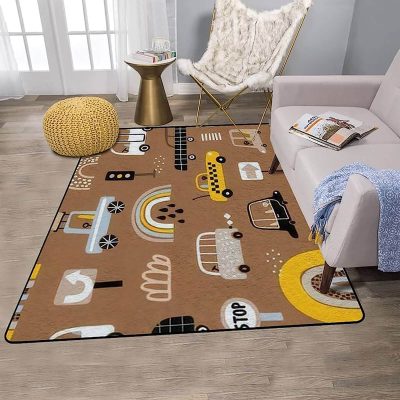 Printed Children Animals Area Rugs Home Decorative Rugs Carpets Living Room