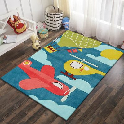 Printed Children Animals Area Rugs Home Decorative Rugs Carpets Living Room